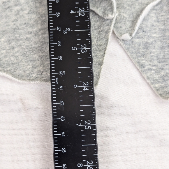 ONE WORLD Open Jacket Cardigan Faux Fleece Look Light Grey Off White XL - Picture 7 of 10